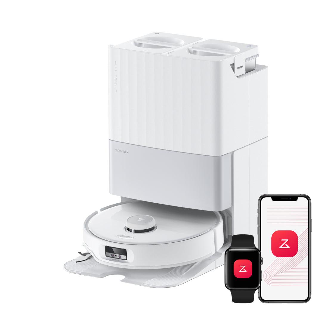 Roborock Qrevo Edge hvit robotstøvsuger med Multifunctional Dock 3.0
